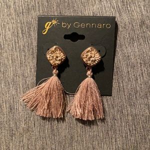 Gorgeous tassel statement earrings NWT